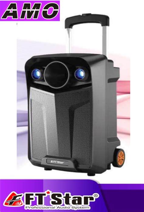 Ft Star Megapro Fpa 912 With Wireless Single Microphone Bluetooth Radio Usb Speaker Lazada Ph