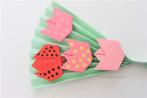 Kwiaty Origami Origami Dla Dzieci