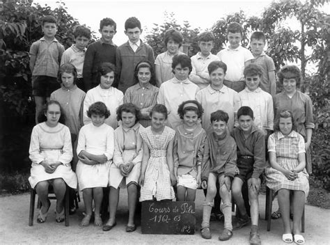 Photo De Classe Classe De 1961 1963 De 1962 Ecole Primaire Cours De