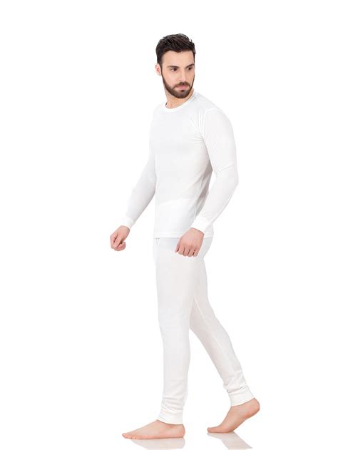 Pands Cotton Waffle Knit Thermal Underwear Set 2pc For Men Shirt Long