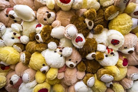 A Bunch Of Bears Toys Stock Photo Image Of Cute Motley 179483232