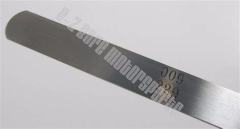 009 229mm Feeler Gage Gauge 12 Long Strip 12 Wide Usa Made