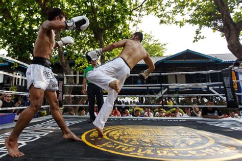 Prison fight, muay thai competition – Stock Editorial Photo © imagex #51982709