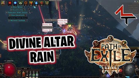 Divine Rain Path Of Exile Divine Orb Blue Altars Exist Divines