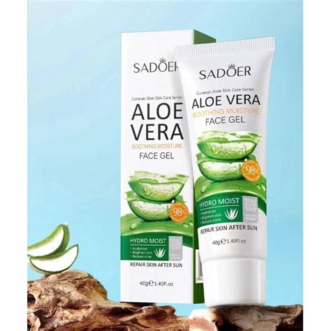 Sadoer Soothing Moisture Aloe Vera Face Gel 40g Bioaqua Pakistan