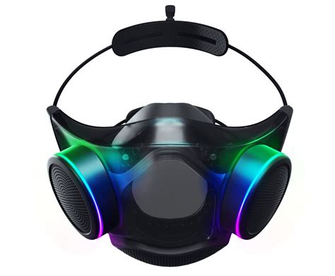 Razers Zephyr Smart Face Mask Is Now Available For 100 Chrome Rgb