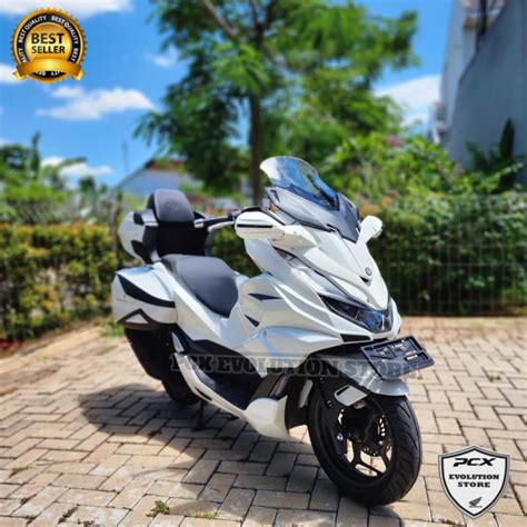 Modifikasi Pcx Model Goldwing Warna Putih Glossy Lazada Indonesia