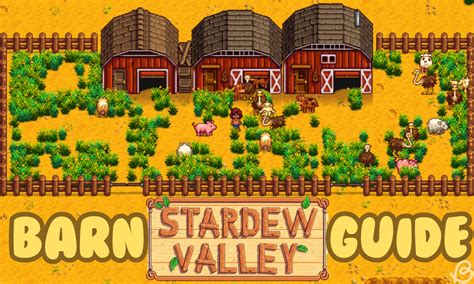 Stardew Valley Barn Guide All You Need To Know Beebom