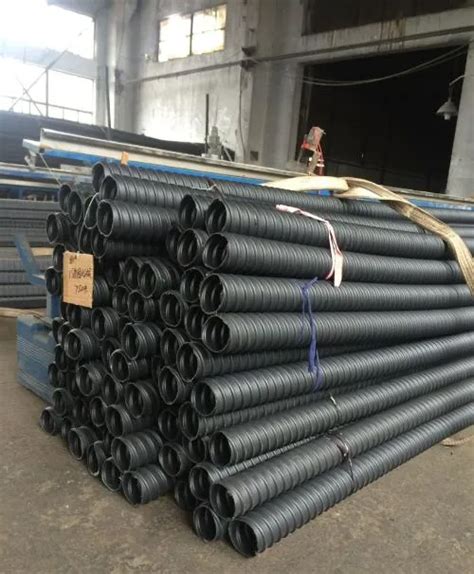 Hdpe Plastic Corrugated Pipe For Post Tensioning China Corrugated Pipe And Corrugated Duct