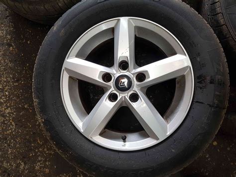 Renault Megane MK3 20082014 Alloy Wheels SET X4 15Inch Tyres 205 65 15