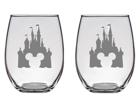 We've Got Ears, Say Cheers with Disney Castle Wine Glasses - Chip and Co