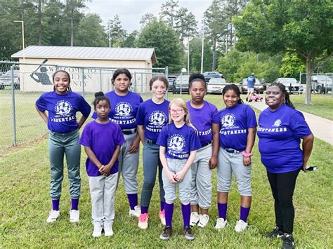 Colleton County Recreation Center Girls Softball Team The Undertakers