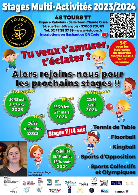 Affiche Multi Activite S S Tours