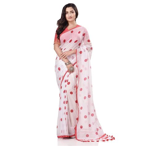 Buy DB DESH BIDESH Women S Traditional Soft Mulmul Bengal Handloom Pure