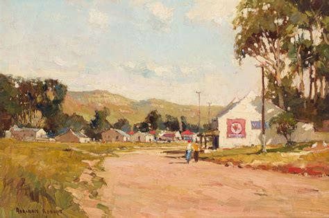 Street Scene By Adriaan Boshoff Strauss And Co