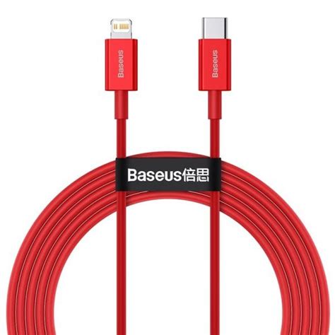 Baseus Usb Typ C Auf Lightning Lade Und Datenkabel M Pd W