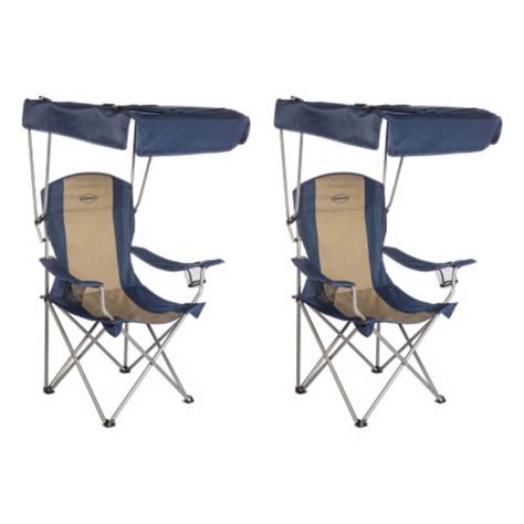 Kamp Rite Outdoor Tailgating Camping Shade Canopy Folding Lawn Chair