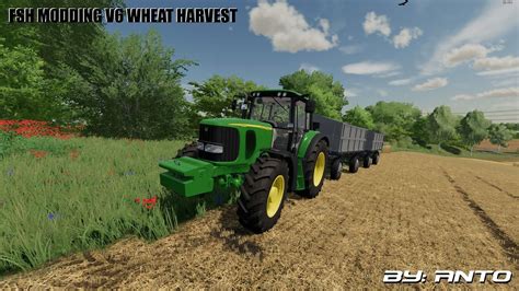 Farming Simulator 22 FSH Modding V6 Wheat Harvest YouTube