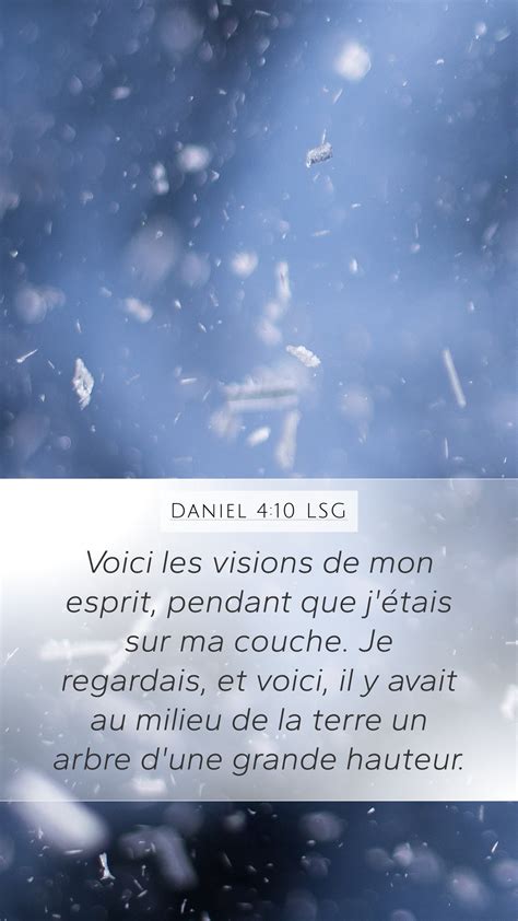 Daniel 4 10 LSG Mobile Phone Wallpaper Voici Les Visions De Mon