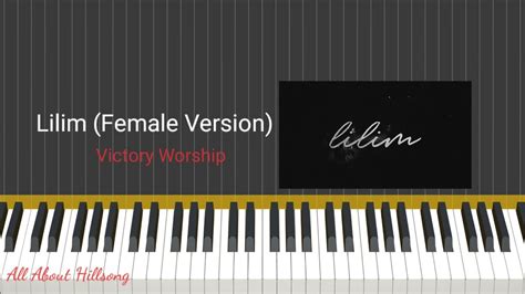 Lilim Victory Worship Female Version Easy Piano Tutorial YouTube