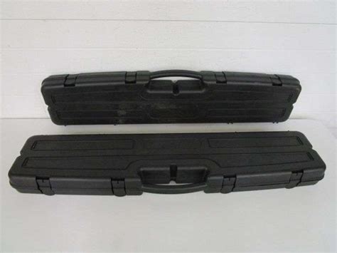 2 - Hard Plastic Gun Cases - Oberman Auctions