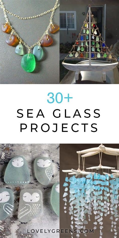 30 Creative Sea Glass Ideas And Diy Projects Joyería De Bricolaje Manualidades Vidrio De Mar