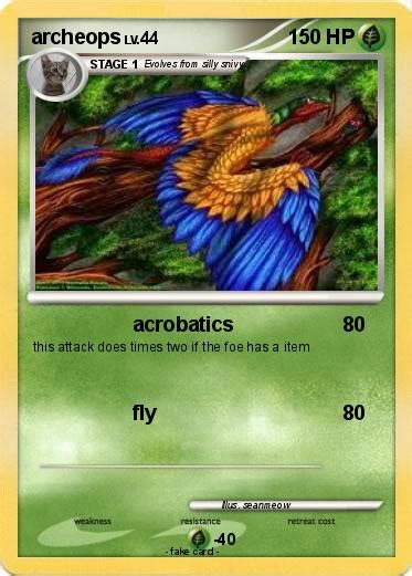 Pokémon archeops 2 2 - acrobatics - My Pokemon Card