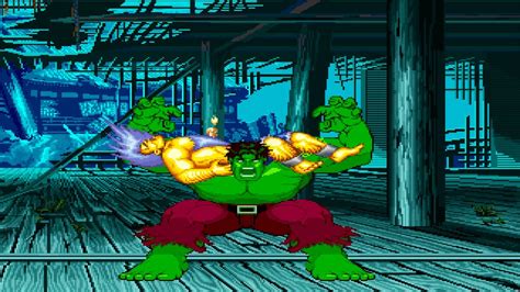 BLANKA VS HULK THE FIERCEST BEASTS OF THE CAPCOM AND MARVEL UNIVERSES