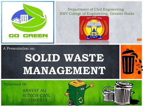 Solid Waste Management Background