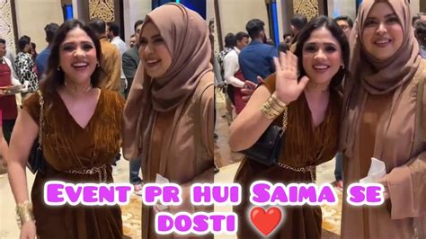 Saba Or Saima Bne Best Friend ️😍saba Ka Jahaan Dipika Ki Duniya