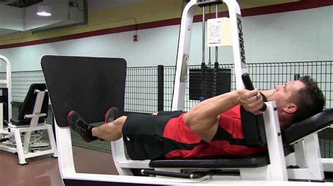 Horizontal Leg Press External Calf Raise Youtube