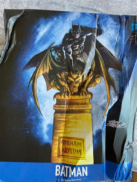 Iron Studios Batman Deluxe Art Scale By Eddy Barrows Exclusive