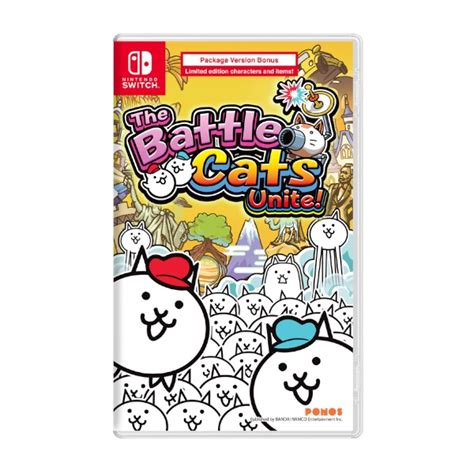 The Battle Cats Unite! English Physical Edition (Switch) - NintendoSoup