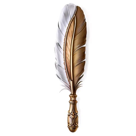 Download Antique Feather Writing Pen Png 87