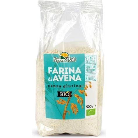 Sapore Di Sole Organic Whole Grain Oatmeal Flour 500 G Piccantino