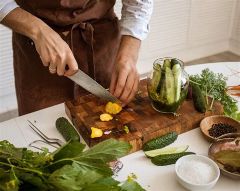 Photo Of Sliced Vegetables On Wooden Chopping Board · Free Stock Photo