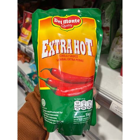 Delmonte Extra Hot Sambal Sauce Kg Shopee Singapore