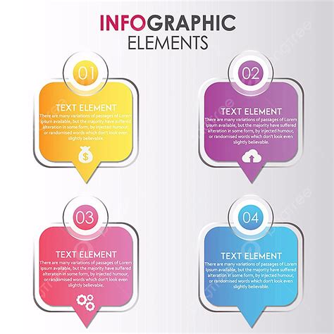 Plaza Ingographics Puntos Asombrosos Diseños Vector PNG Infograph