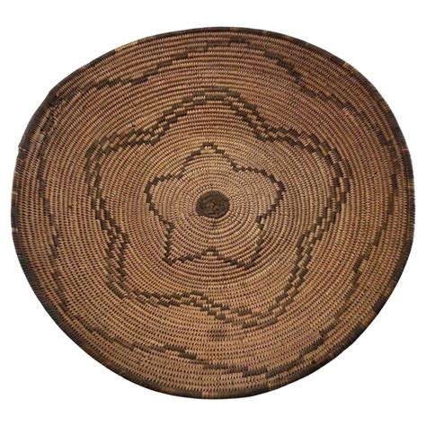 Antique Native American Apache Woven Basket For Sale At 1stdibs