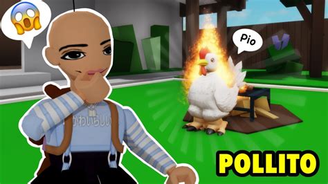 Un Dia Cuidando A Un Pollo Roblox Youtube