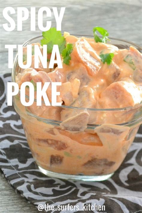 Spicy Tuna Poke Recipe | The Surfers Kitchen