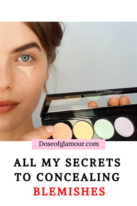 How to conceal blemishes using color correctors – Artofit