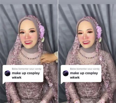 Potret Wanita Dirias MUA Jadi Pengantin Sunda Ala Hijab Hasil