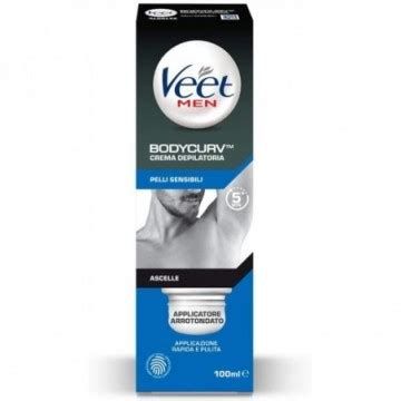 Veet For Men Crema Depilatoria Ascelle Pelli Sensibili Ml