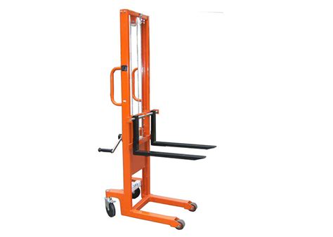 LS350 Mini Winch Stacker With Safe Self Locking Capacity 350kg