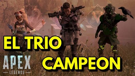 Apex Legends Mobile El Mejor Trio En Clasificatoria Youtube