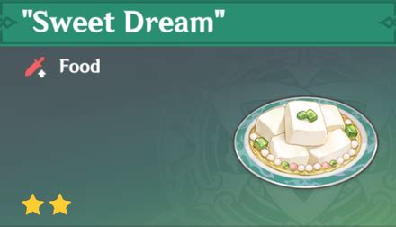 Xiao Special Dish How To Cook Sweet Dream Genshin ImpactGame8