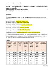 BU224 Unit7 Assignment Template 1 1 Docx Unit 7 BU224 Assignment