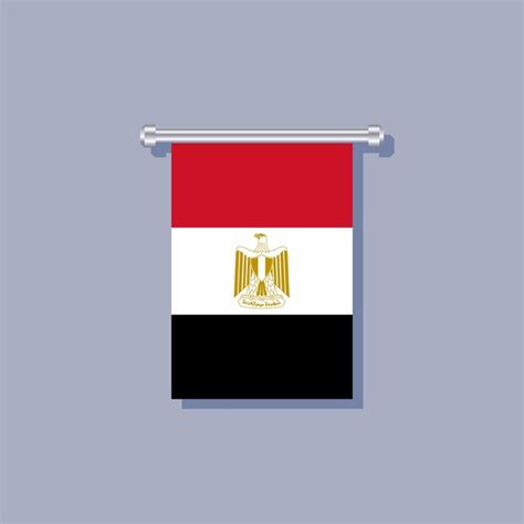 Premium Vector Illustration Of Egypt Flag Template