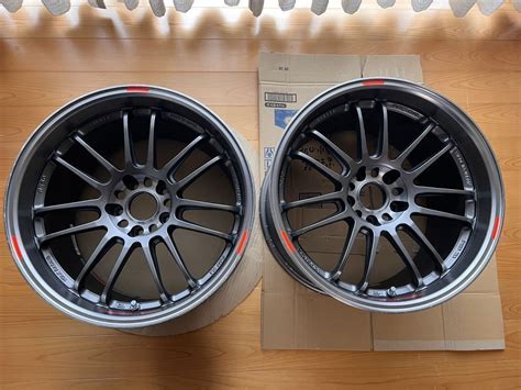 【目立った傷や汚れなし】希少 Rays Volk Racing Re30 Club Sport 18インチ 11j15 Pcd1143